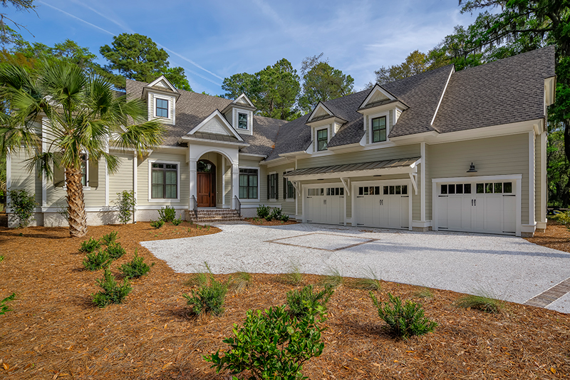 A custom home in Colleton River that was built by Brighton Builders.