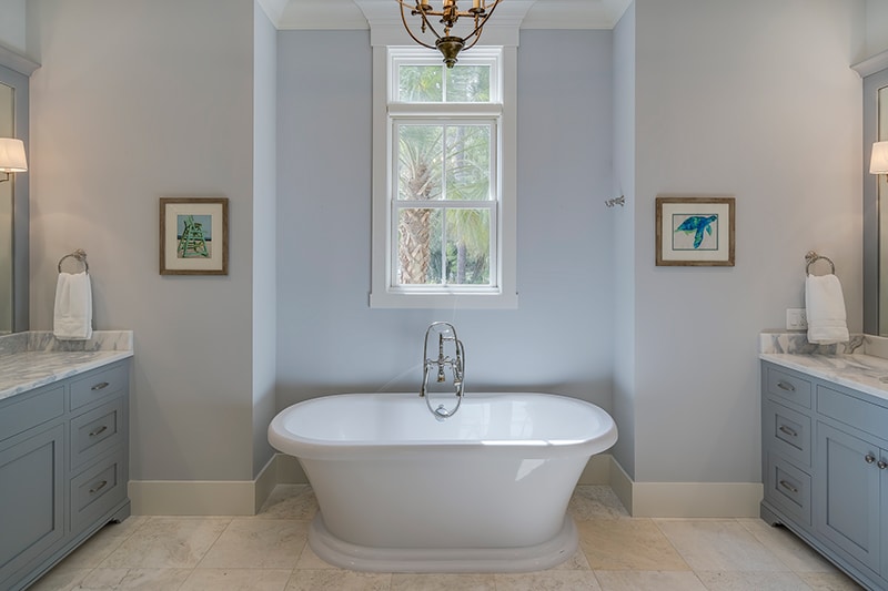 Building A Custom Bathroom In Colleton River Homes